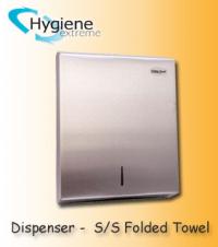 Paper Dispenser- Stainless Folded Towel